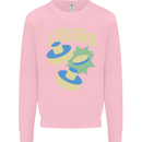 Funny Air Hockey Legend Kids Sweatshirt Jumper Light Pink