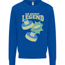Funny Air Hockey Legend Kids Sweatshirt Jumper Royal Blue