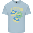 Funny Air Hockey Legend Kids T-Shirt Childrens Light Blue