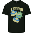 Funny Air Hockey Legend Mens Cotton T-Shirt Tee Top Black