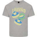 Funny Air Hockey Legend Mens Cotton T-Shirt Tee Top Sports Grey