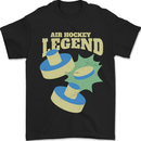 Funny Air Hockey Legend Mens T-Shirt 100% Cotton Black