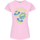Funny Air Hockey Legend Womens Petite Cut T-Shirt Light Pink