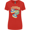 Funny Air Hockey Legend Womens Wider Cut T-Shirt Red