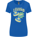 Funny Air Hockey Legend Womens Wider Cut T-Shirt Royal Blue