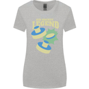 Funny Air Hockey Legend Womens Wider Cut T-Shirt Sports Grey