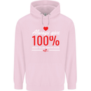 Funny Always Give 100% Unless Blood Donor Childrens Kids Hoodie Light Pink