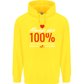 Funny Always Give 100% Unless Blood Donor Childrens Kids Hoodie Yellow