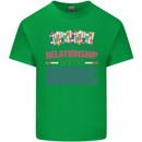 Funny Book Relationship Bookworm Reader Mens Cotton T-Shirt Tee Top Irish Green