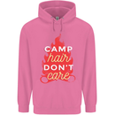 Funny Camping Camp Hair Dont Care Caravan Mens 80% Cotton Hoodie Azelea