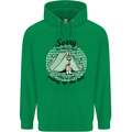 Funny Camping Tent Sorry for What I Said Childrens Kids Hoodie Irish Green