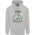 Funny Camping Tent Sorry for What I Said Childrens Kids Hoodie Sports Grey