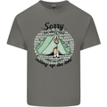 Funny Camping Tent Sorry for What I Said Kids T-Shirt Childrens Charcoal