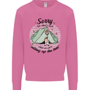 Funny Camping Tent Sorry for What I Said Mens Sweatshirt Jumper Azalea