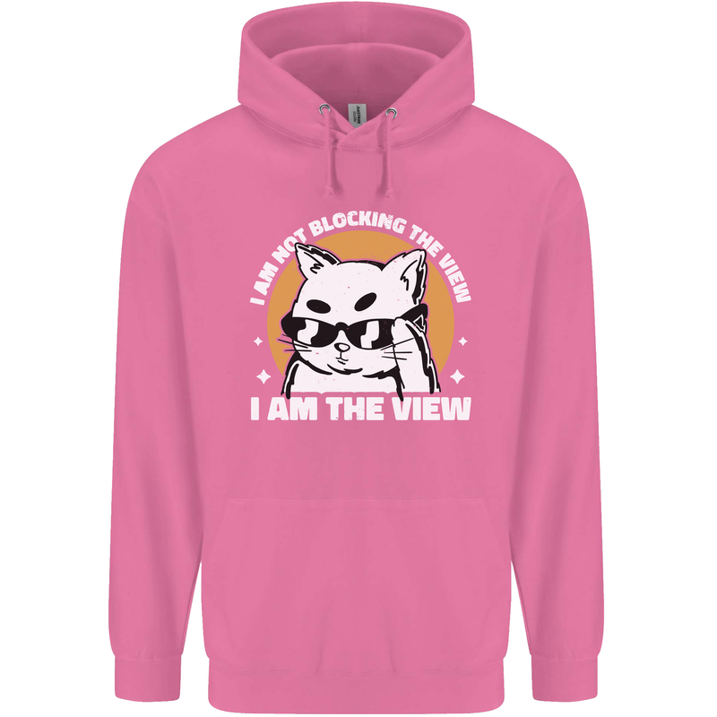 Funny Cat I am the View Childrens Kids Hoodie Azalea