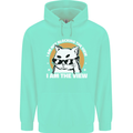 Funny Cat I am the View Childrens Kids Hoodie Peppermint