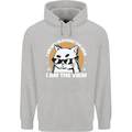 Funny Cat I am the View Childrens Kids Hoodie Sports Grey