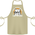 Funny Cat I am the View Cotton Apron 100% Organic Khaki