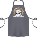 Funny Cat I am the View Cotton Apron 100% Organic Steel