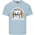 Funny Cat I am the View Kids T-Shirt Childrens Light Blue
