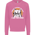 Funny Cat I am the View Mens Sweatshirt Jumper Azalea