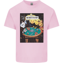Funny Cat Poker How Much is the Fish Kids T-Shirt Childrens Light Pink