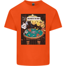 Funny Cat Poker How Much is the Fish Kids T-Shirt Childrens Orange