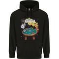 Funny Cat Poker How Much is the Fish Mens 80% Cotton Hoodie Black