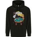 Funny Cat Poker How Much is the Fish Mens 80% Cotton Hoodie Black