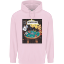Funny Cat Poker How Much is the Fish Mens 80% Cotton Hoodie Light Pink