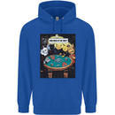 Funny Cat Poker How Much is the Fish Mens 80% Cotton Hoodie Royal Blue