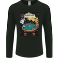 Funny Cat Poker How Much is the Fish Mens Long Sleeve T-Shirt Black