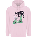 Funny Chemistry Overreacting Geek Nerd Childrens Kids Hoodie Light Pink