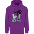 Funny Chemistry Overreacting Geek Nerd Childrens Kids Hoodie Purple