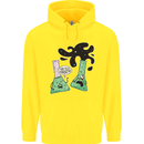 Funny Chemistry Overreacting Geek Nerd Childrens Kids Hoodie Yellow