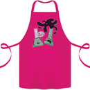 Funny Chemistry Overreacting Geek Nerd Cotton Apron 100% Organic Pink
