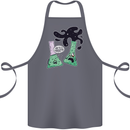 Funny Chemistry Overreacting Geek Nerd Cotton Apron 100% Organic Steel