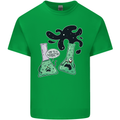 Funny Chemistry Overreacting Geek Nerd Kids T-Shirt Childrens Irish Green