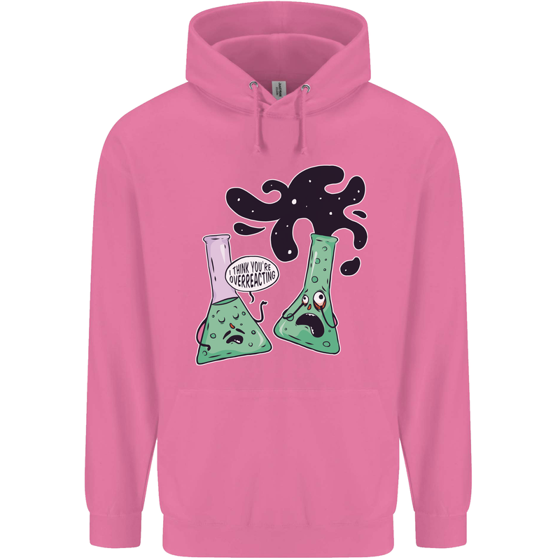 Funny Chemistry Overreacting Geek Nerd Mens 80% Cotton Hoodie Azelea