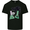 Funny Chemistry Overreacting Geek Nerd Mens Cotton T-Shirt Tee Top Black