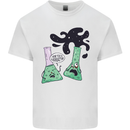 Funny Chemistry Overreacting Geek Nerd Mens Cotton T-Shirt Tee Top White