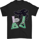 Funny Chemistry Overreacting Geek Nerd Mens T-Shirt 100% Cotton Black