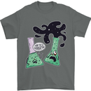 Funny Chemistry Overreacting Geek Nerd Mens T-Shirt 100% Cotton Charcoal