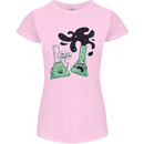 Funny Chemistry Overreacting Geek Nerd Womens Petite Cut T-Shirt Light Pink