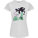 Funny Chemistry Overreacting Geek Nerd Womens Petite Cut T-Shirt White