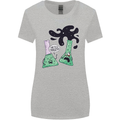 Funny Chemistry Overreacting Geek Nerd Womens Wider Cut T-Shirt Sports Grey