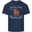 Funny Christmas Photography Photographer Kids T-Shirt Childrens Navy Blue