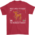 Funny Christmas Photography Photographer Mens T-Shirt 100% Cotton Red