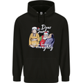 Funny Christmas Pregnancy Xmas Pregnant Xmas Mens 80% Cotton Hoodie Black