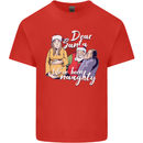 Funny Christmas Pregnancy Xmas Pregnant Xmas Mens Cotton T-Shirt Tee Top Red